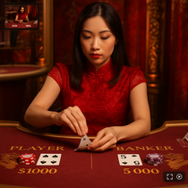Spinsy - Live Baccarat Table Game - Player or Banker