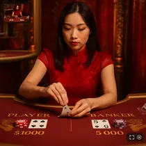 Spinsy - Live Baccarat Table Game - Player or Banker
