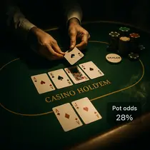 Spinsy - Live Poker Table Game - Caribbean Stud and Texas Hold'em
