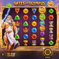 Spinsy - Gates of Olympus Slot Game - Pragmatic Play