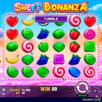 Spinsy - Sweet Bonanza Slot Game - Cascading Reels