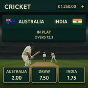 Spinsy - Cricket Betting - Test and One Day Matches